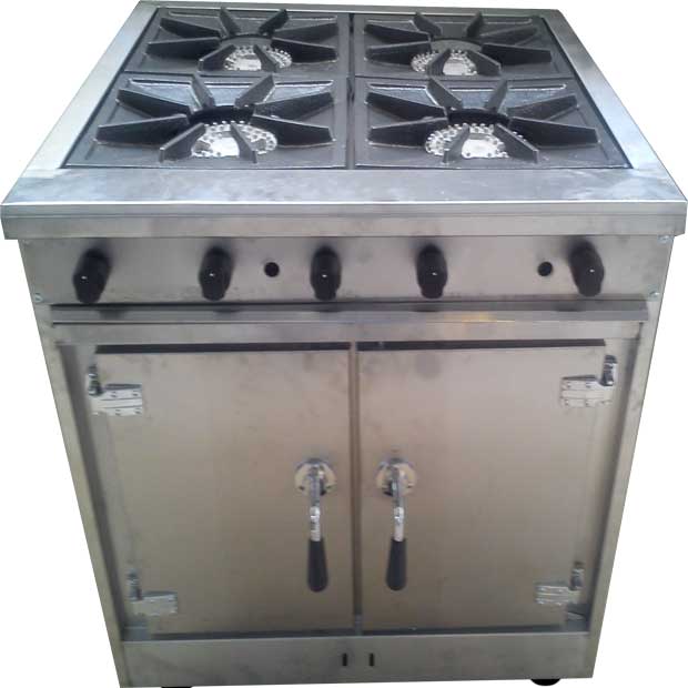 فروش اجاق گاز صنعتی 4شعله بافر ده من