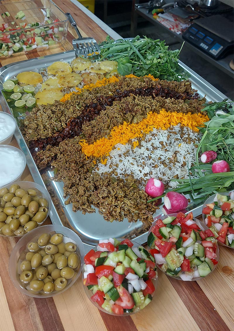 طرز تهیه عدس پلو نذری