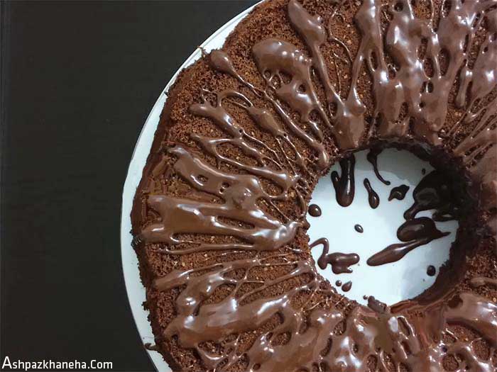 طرز تهیه کیک شیفون شکلاتی
