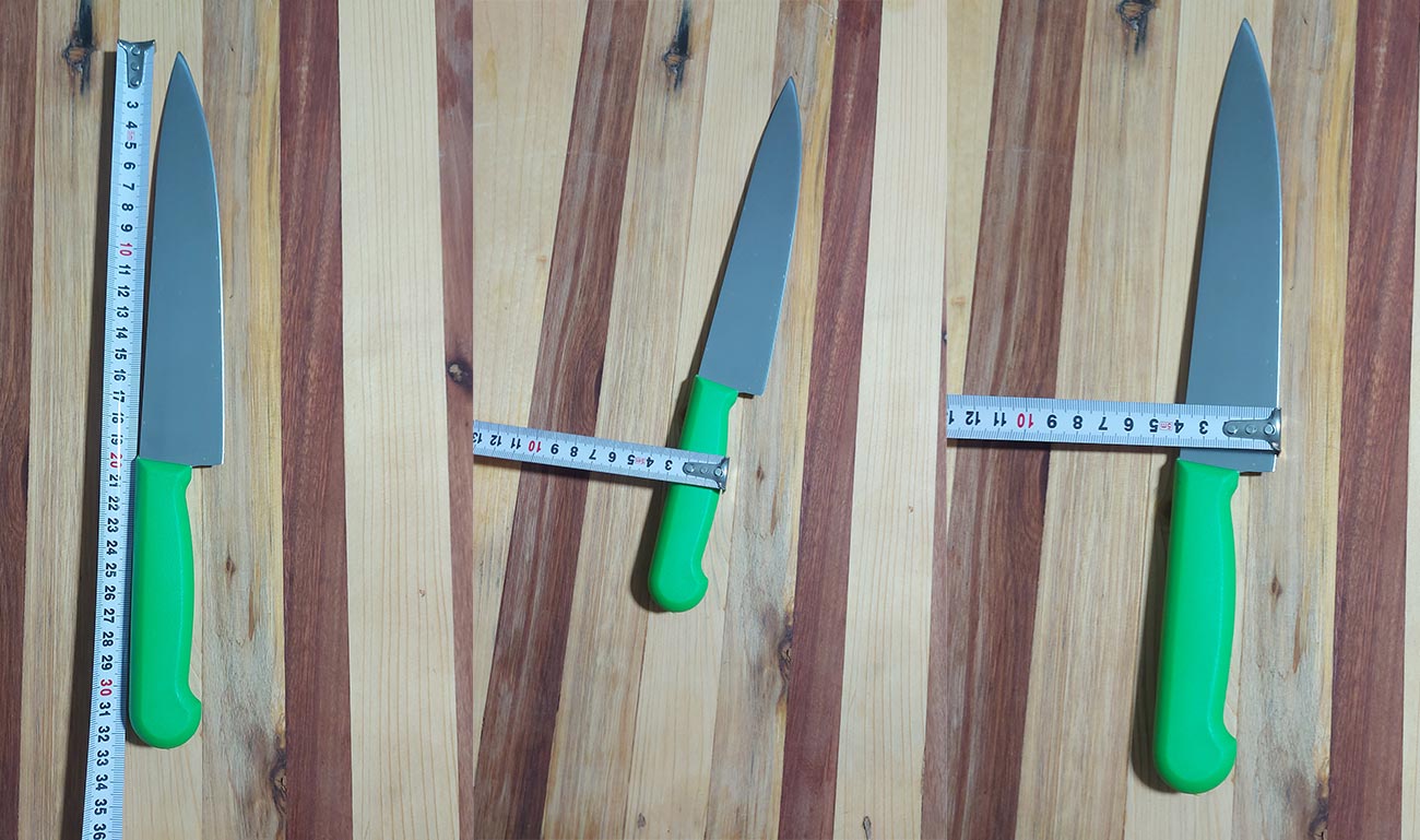 چاقو راسته بزرگ