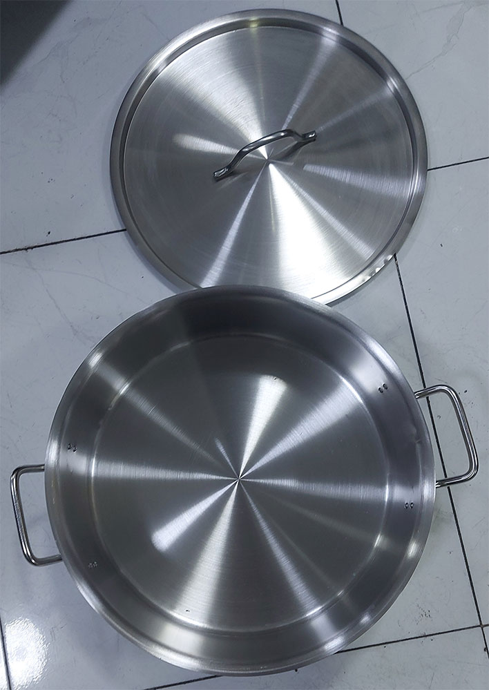 ماهیتابه استیل کرکماز ماهیتابه استیل کرکماز