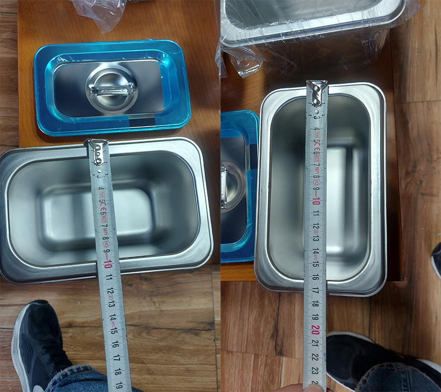 ابعاد بن ماری استیل ابعاد بن ماری استیل