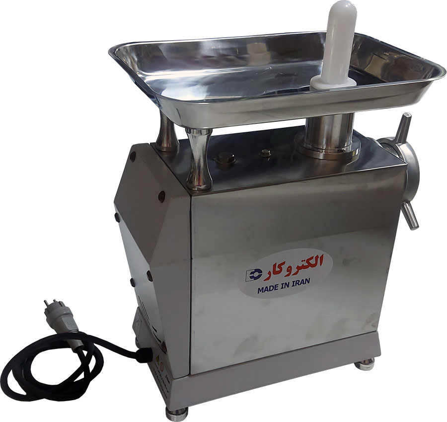 چرخ گوشت صنعتی الکتروکار دست دوم چرخ گوشت صنعتی الکتروکار دست دوم