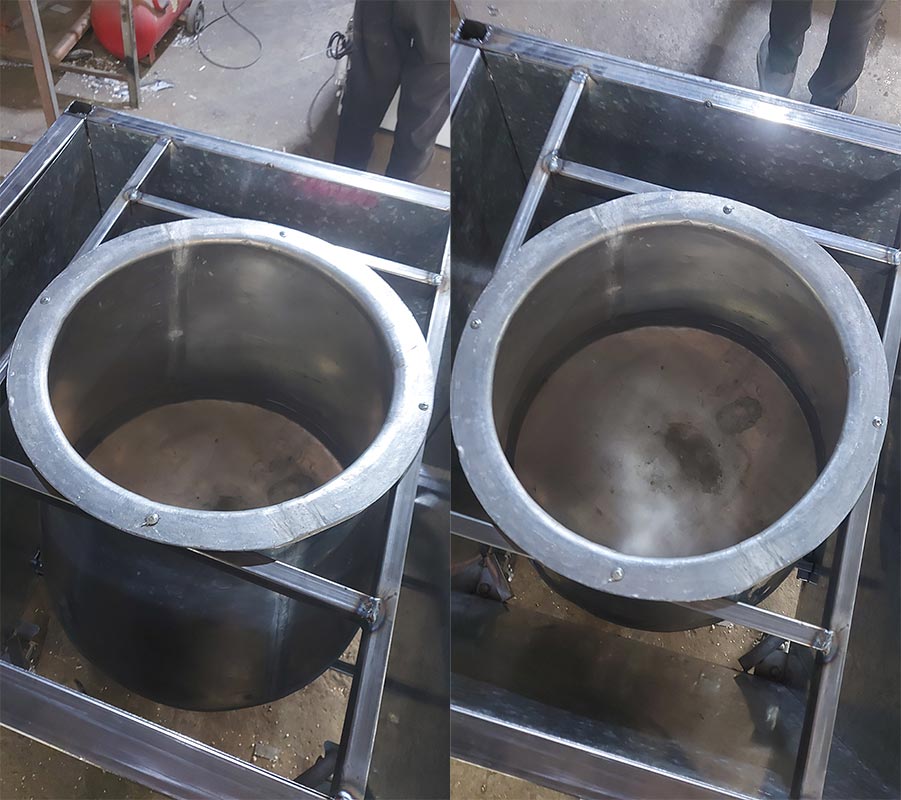 دیگ روحی استوانه ای