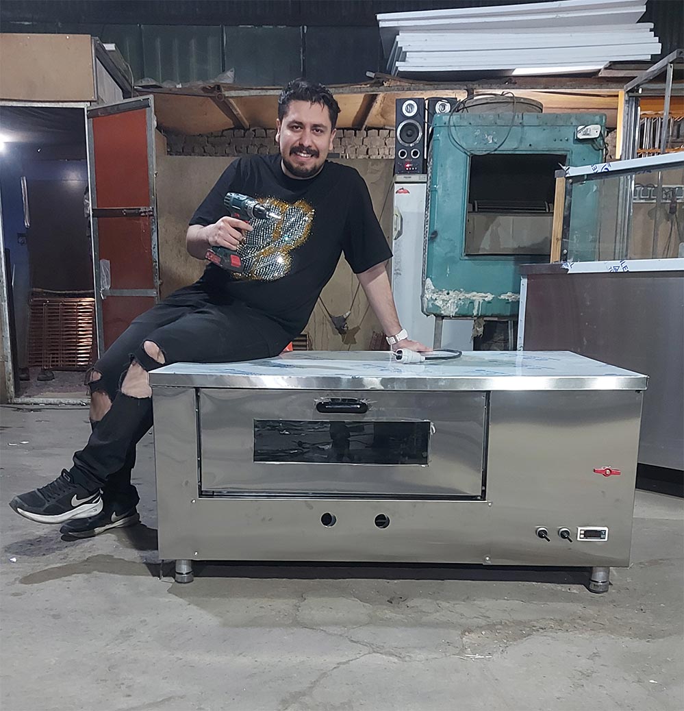 فر پیتزا صندوقی 9 بشقابه