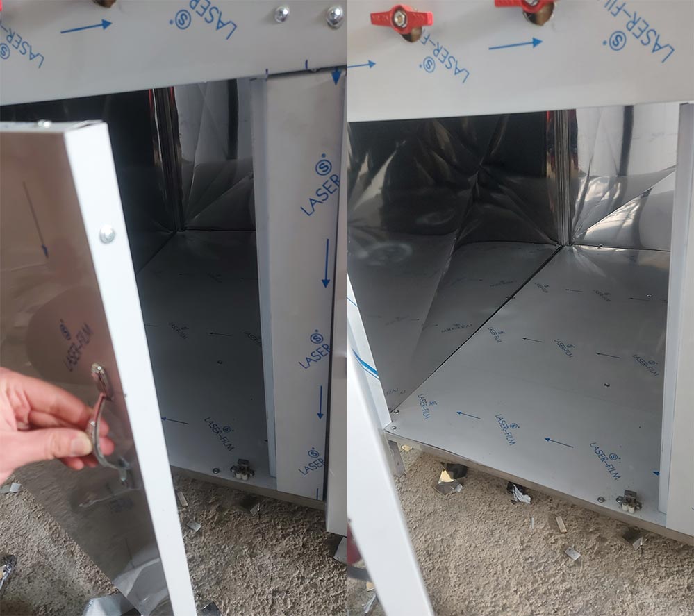 اجاق گاز چهار شعله صنعتی