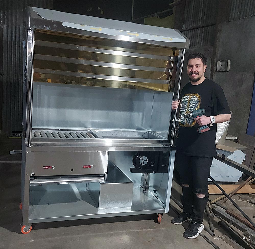 کباب پز ذغالی کباب پز ذغالی