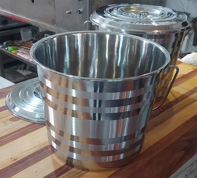 سطل با درب