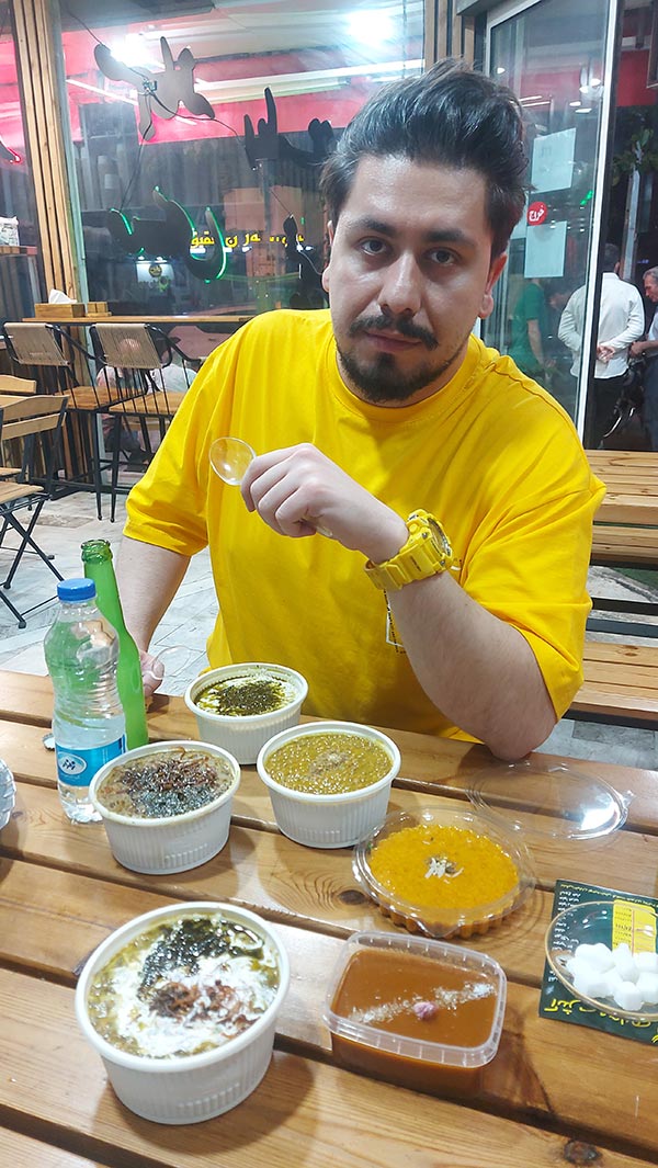 آش فروشی مرکز شهر تهران