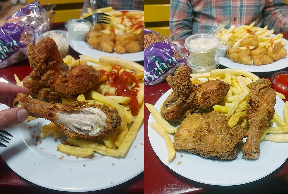 مرغ بریان تی اف سی