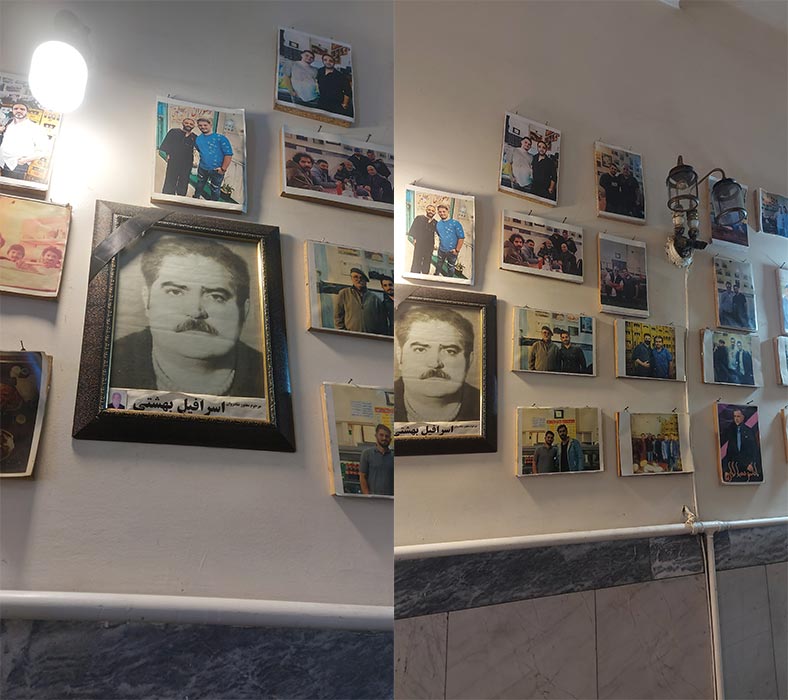 اسرافیل بهشتی موسس رستوران