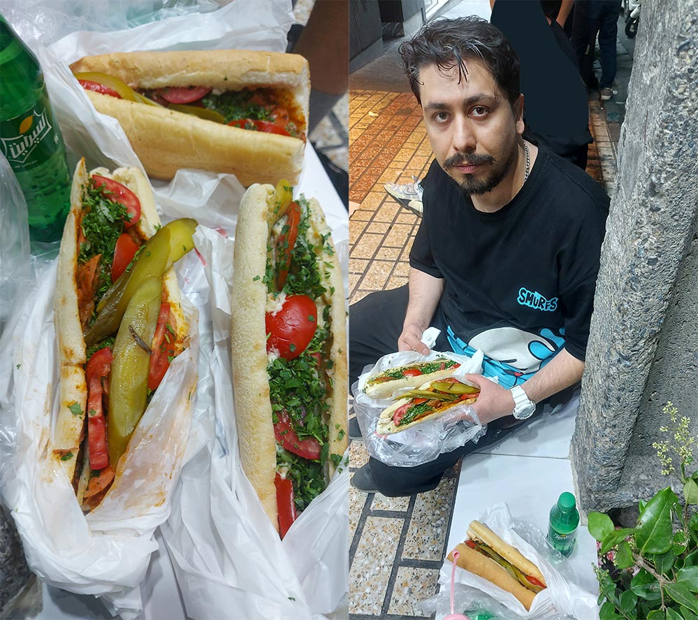 ساندویچ یگانه نیلوفر