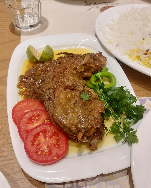 گوشت گردن گوسفندی