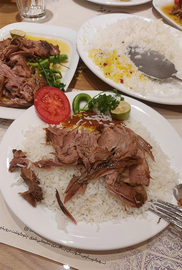 چلو گوشت