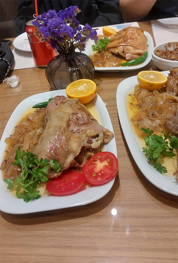 چلو گوشت گردن