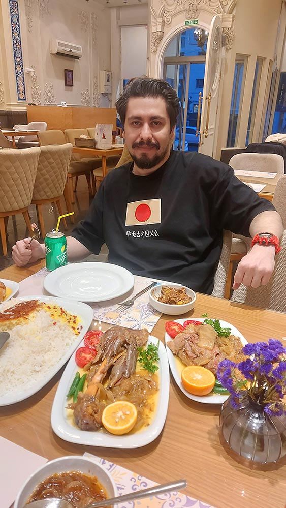 چلوگوشت درویشی