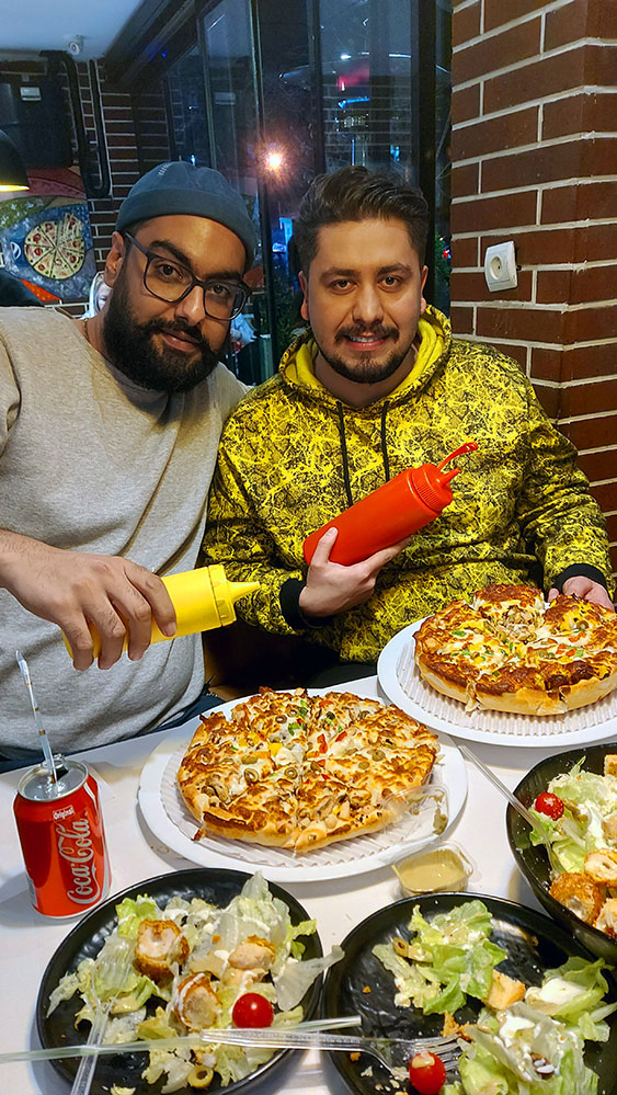 پیتزا فروشی شرق تهران