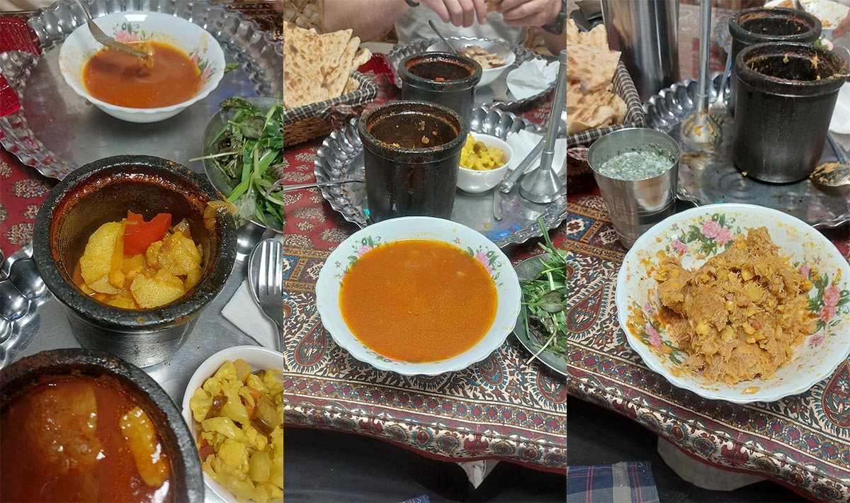 آبگوشت و گوشتکوبیده
