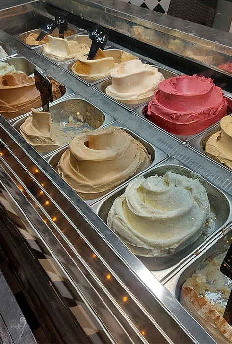 بستنی فروشی تهران