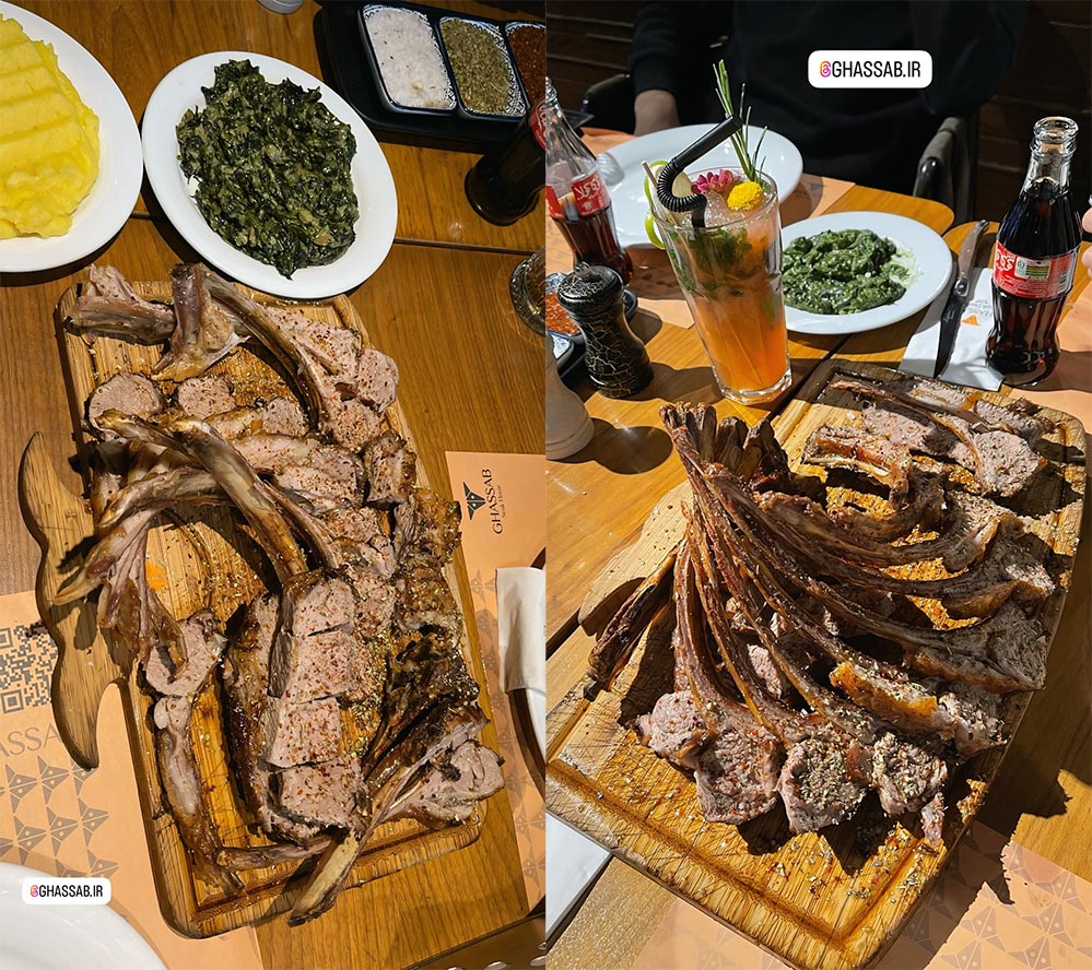 منوی رستوران قصاب منوی رستوران قصاب