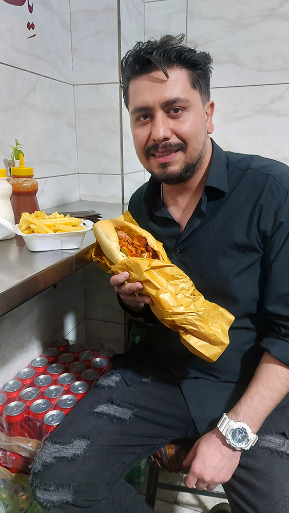 ساندویچ خانلری ساندویچ خانلری