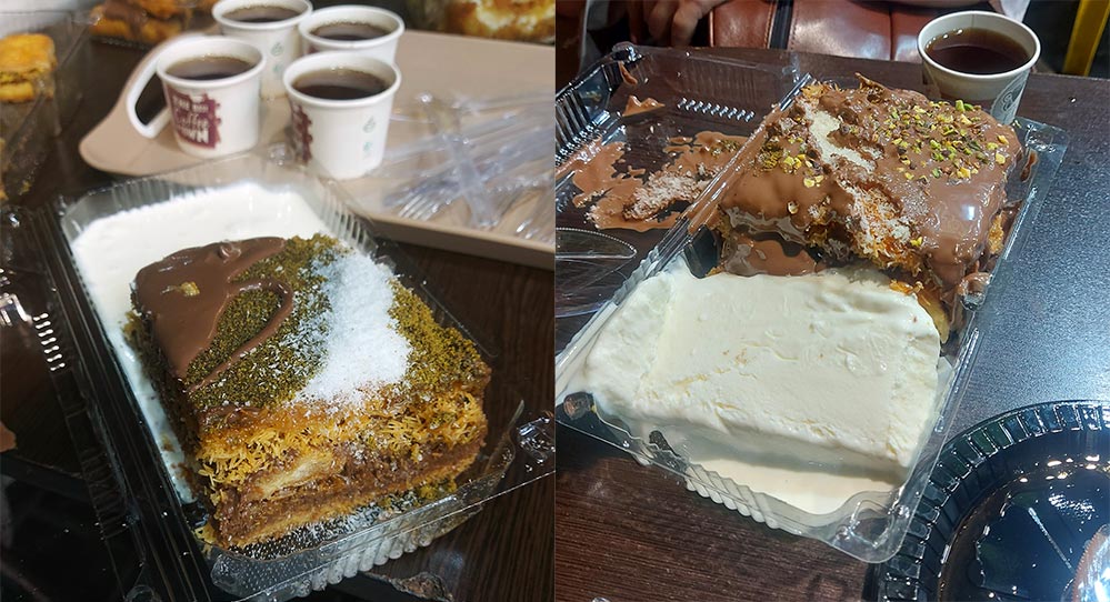 بهترین کنافه دولت آباد