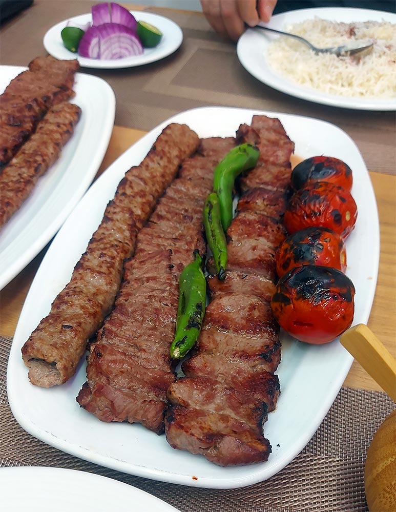 کباب برگ کباب برگ