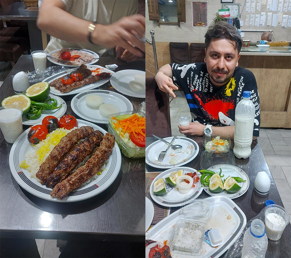 چلوکبابی امید نو صادقیه