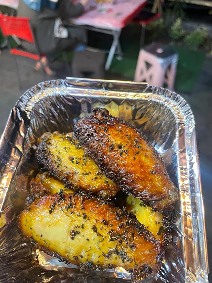 بال مرغ زعفرانی