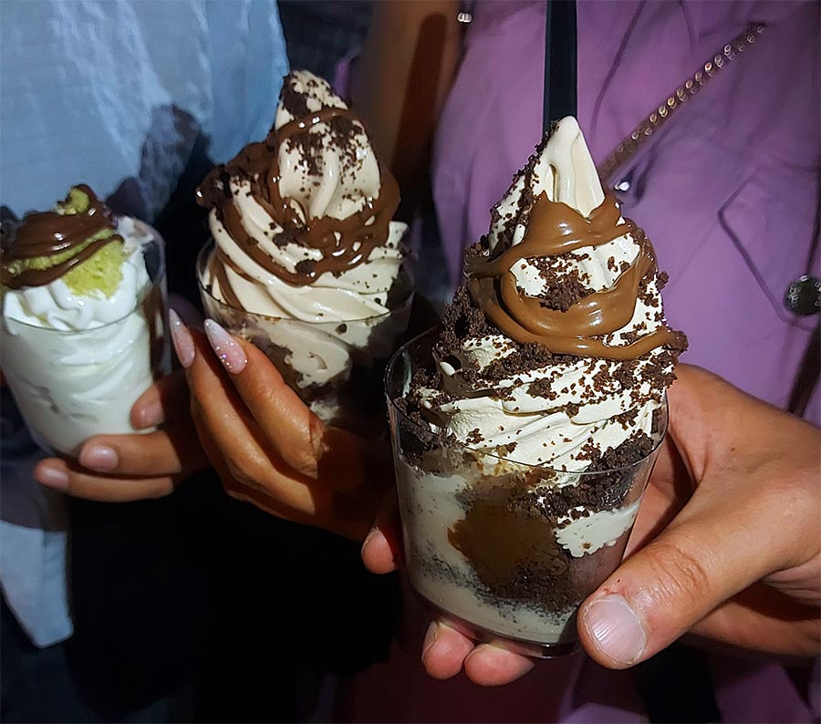 کیک بستنی نوتلا