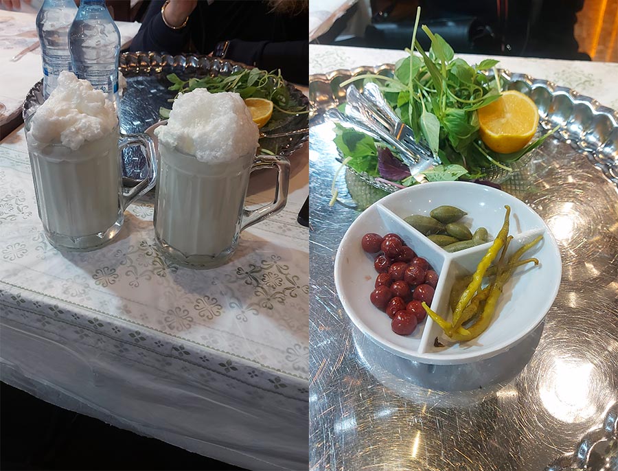 سرویس کنار غذا