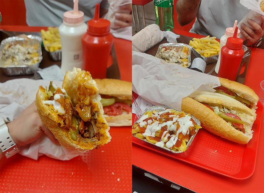 ساندویچ جگر بندری