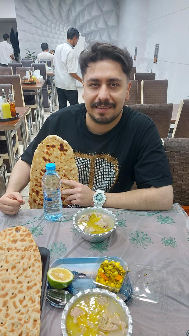 طباخی قوچ سفید پونک