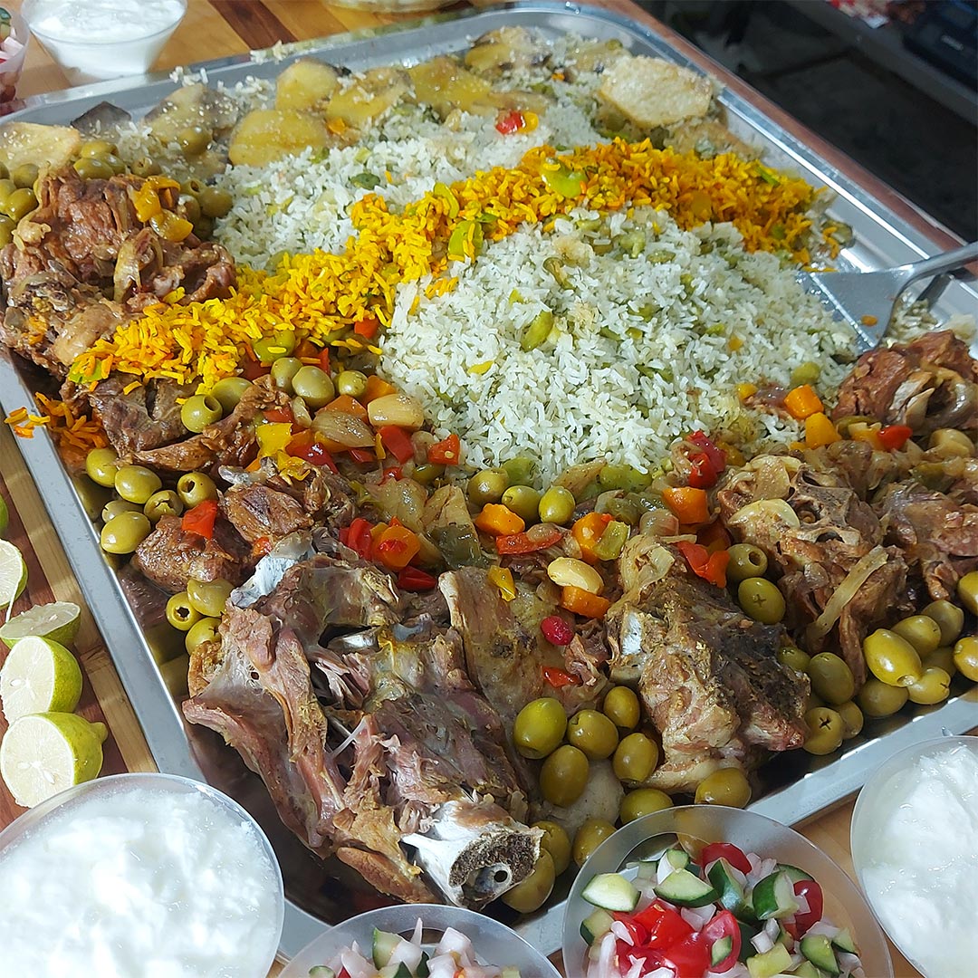 باقالی پلو با گردن گوسفندی + آموزش تصویری رستورانی مجلسی