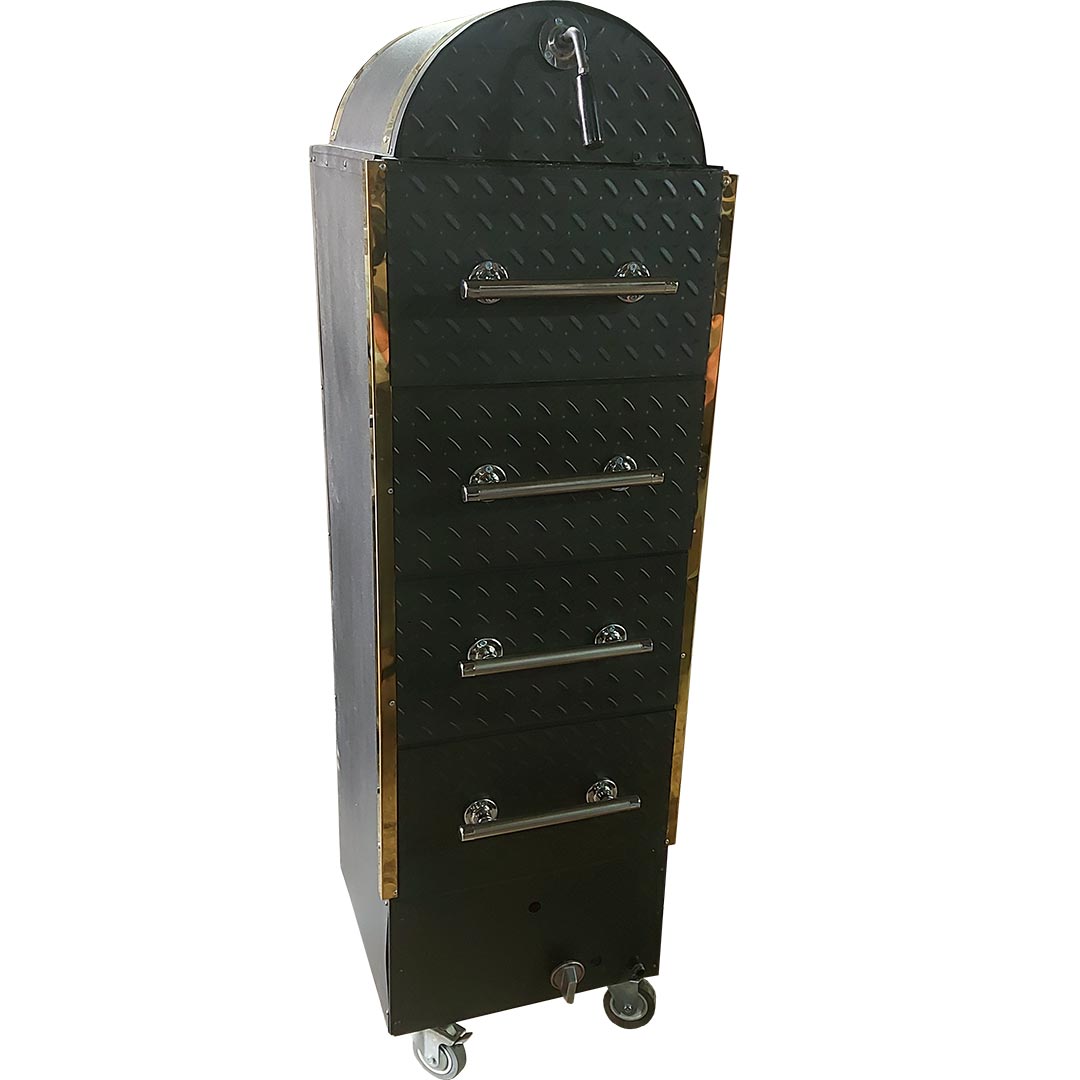 دستگاه بلال تنوری 4 کشو دوجداره با ورق دو میلیمتر آج دار