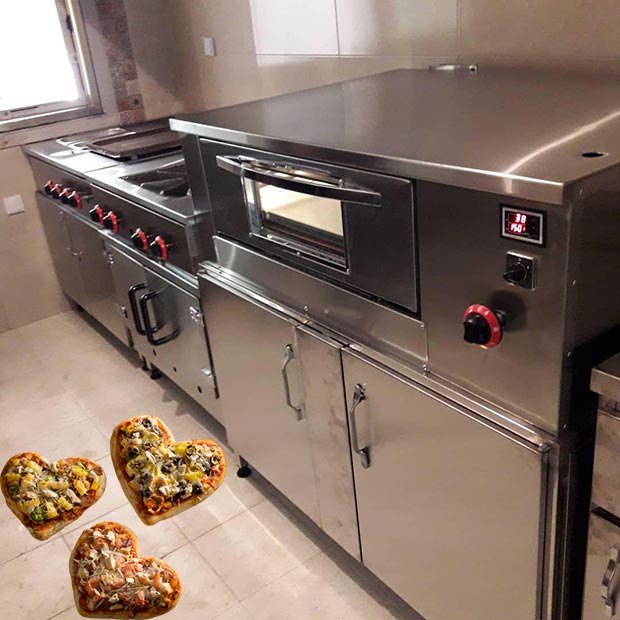 فر پیتزای اتوماتیک صندوقی پخت ایتالیایی آمریکایی