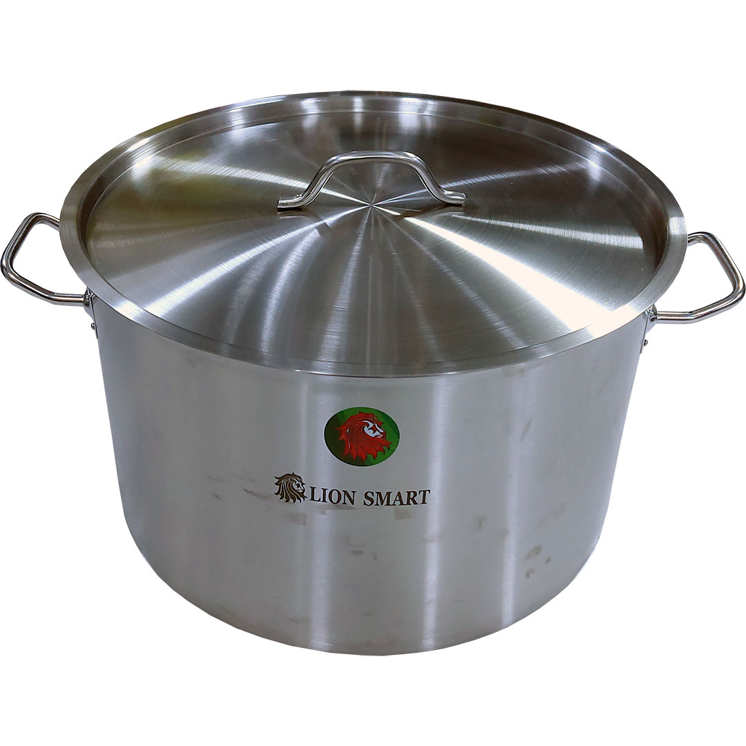 قابلمه استیل دهنه 48 سانتیمتر ظرفیت 40 لیتر خارجی مارک اسمارت