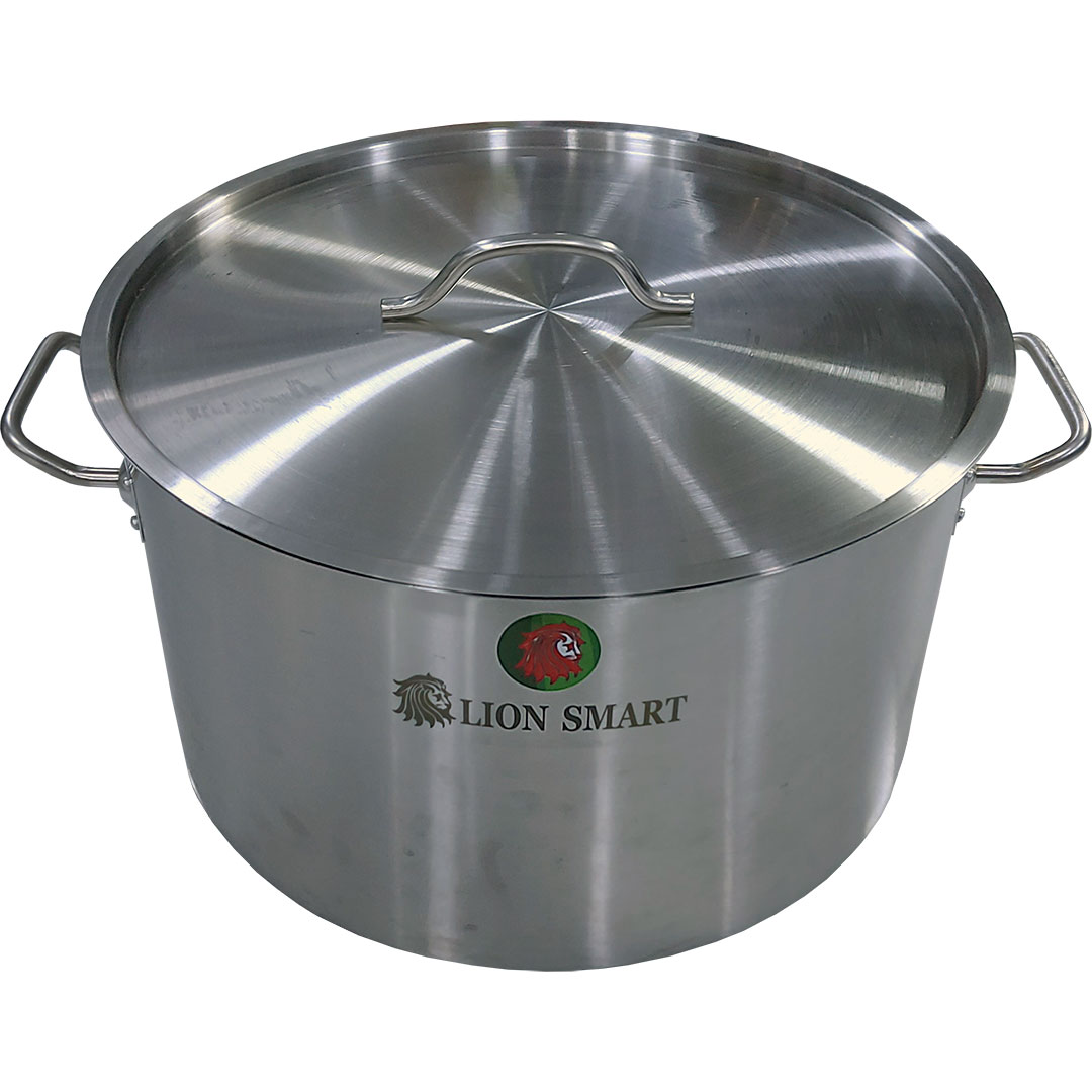 قابلمه استیل سایز دهنه 53 سانتیمتر ظرفیت 50 لیتر تکی اسمارت