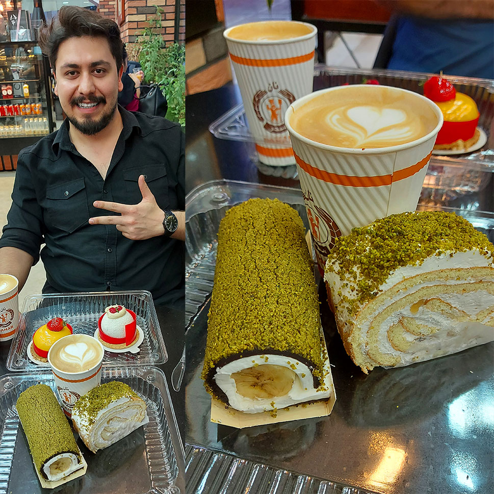 نان سحر در شاهین شمالی تهران